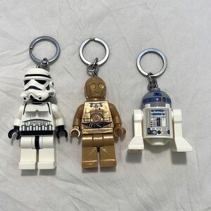 Set of 3 Star Wars key chain lights